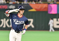 [포토]김혜성, 동점 홈런 신고합니다!