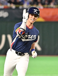 [포토]김혜성, 동점이야!