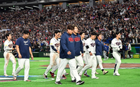 [포토]한국 야구대표팀, 일본-대만에 연속으로 지며 마이애미행 빨간