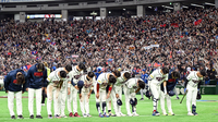 [포토]일본에 이어 대만전에서도 고개 숙인 한국 야구대표팀