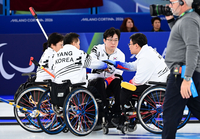 휠체어컬링 혼성팀, 스웨덴 만나 연장 접전 끝 6-8 패배…오전 1승→저녁 1패→다음은 중국 [2026 밀라노]