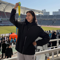 유이, 새해 일출런부터 하프 마라톤까지…멈추지 않는 마라톤 도전