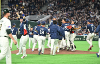 [포토]야구대표팀, 8강 진출 성공!