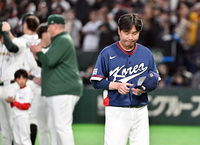 [포토]호주와의 마지막 결전 치르는 류지현 감독