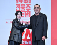 [포토] 심은경-하정우 ‘쑥스러운 미소’