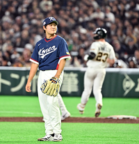 [포토]김택연, 아쉬운 선택으로