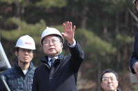 육동한 시장, 공공하수처리시설 이전사업 현장점검