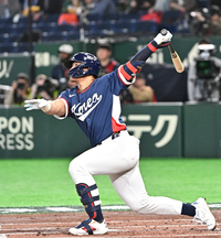 [포토]안타 치는 안현민