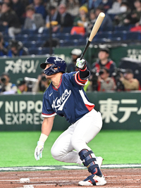 [포토]안현민의 안타