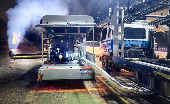 (주)온카스팀 SCR, DPF 무탈거 고압스팀 약품 클리닝 솔루션 개발 - 뉴스 썸네일 이미지