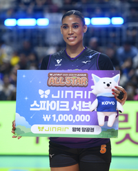 ‘1000득점’ 때리고 또 때린 보람 드디어 얻는다…V리그 최고 외인 실바, 3수 만의 봄 배구 기대감 UP