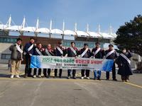 횡성군, 개학기 맞이 학교 주변 불법 광고물 ‘일제정비’