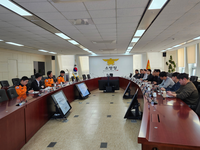 김승룡 소방청장 직무대행 “중동 상황 고조에 따른 정유시설 안전관리 총력”