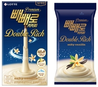 “단짠을 한 번에!”…롯데웰푸드, ‘더블리치 솔티바닐라’ 빼빼로 출시
