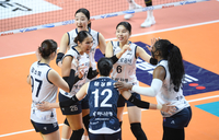 도로공사, 흥국생명 잡고 8시즌 만의 정규리그 1위…챔프전 직행, 통합우승 도전