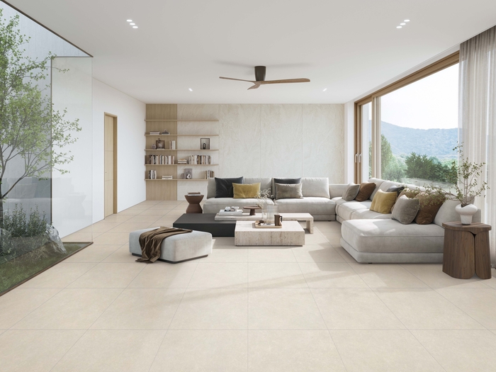 '타일의 심미성에 마루의 따뜻함까지'...KCC글라스 홈씨씨, 대형정사각... - 뉴스 썸네일 이미지