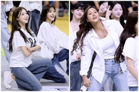 ‘청바지 미녀 군단’ KB손해보험 치어리더, 화려한 안무 공연!