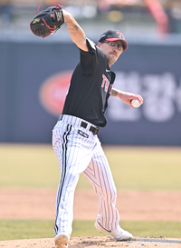 [포토] 웰스 ‘힘찬 투구’