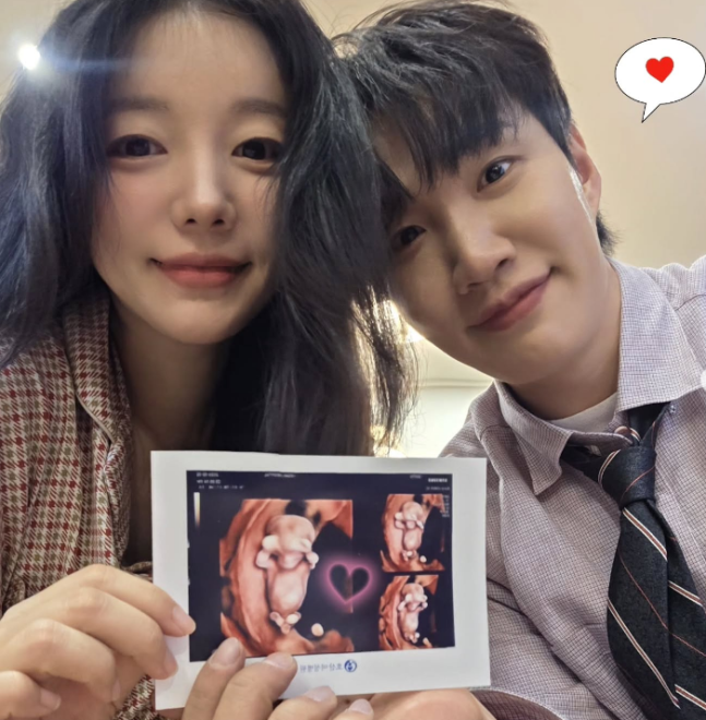 [전문] 김기리♥문지인, 유산 아픔 딛고 임신 “8월 출산 예정”