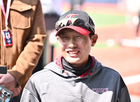 [포토] 염경엽 감독 ‘여유가 느껴지는 미소’