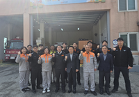 [강원소방]원제용 도의원, 원주소방서 신림의용소방대 사무실 환경개선 현장 점검 및 격려