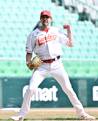 [포토]SSG 베니지아노, 삼성 강민호 삼진 잡고 위기 탈출!