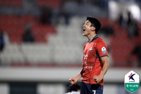 ‘고재현 극적 동점골’ 김천, ‘이상헌 퇴장’ 수적 열세 딛고 ‘프리드욘슨 첫 골’ 광주와 1-1 무승부