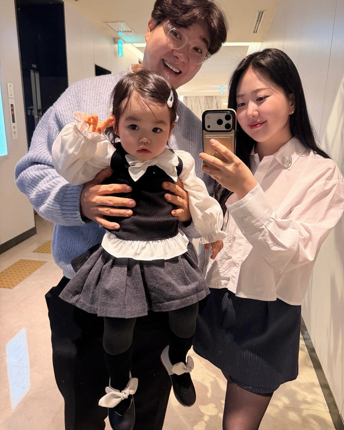 '박수홍♥' 김다예, 모델 발탁...딸은 광고 17개로 '겹경사'