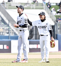 [포토]보쉴리 격려하는 김상수