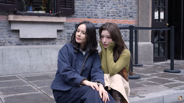 국보급 미녀 한가인, ‘에스파 닝닝의 예쁜 팬’ 백설과 대면...‘왕홍’ 실물 확인