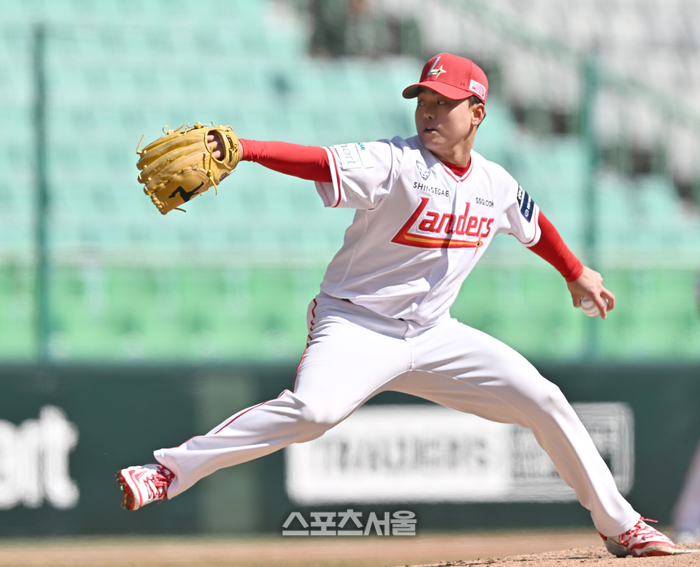 [포토] 역투하는 SSG 이기순