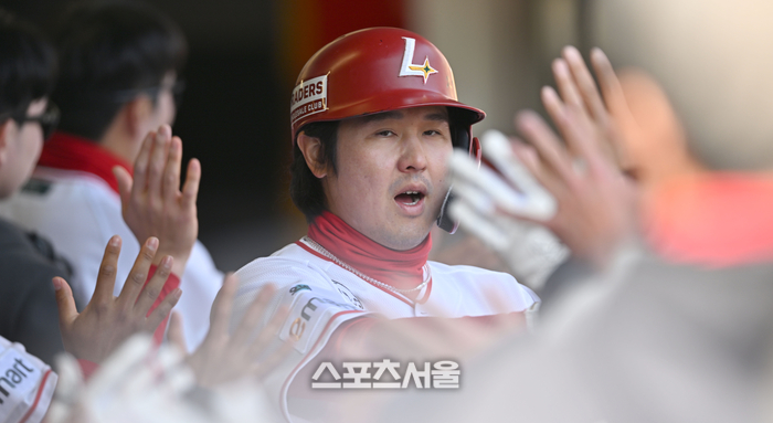 [포토] 최정 ‘동점이다’