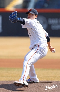 ‘구속 7㎞ 빠졌다’ 문동주, 갑자기 왜 이래…2이닝 32구 교체→개막 앞두고 ‘빌드업’ 문제 [SS대전in]