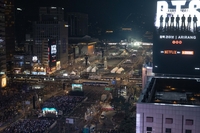 [포토]3년 9개월 만에 광화문광장 공연으로 컴백한 BTS