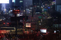 [포토]인파 몰린 BTS 광화문 컴백 공연