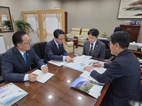 심덕섭 고창군수,  국토교통부 제2차관에 사회간접자본 사업의 국가계획 반영 건의