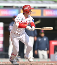 [포토] 박성한, 5회 아쉬운 내야땅볼