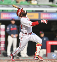 [포토] 에레디아 ‘이게 아닌데’