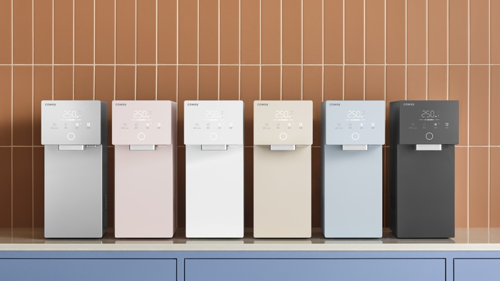 [2026 브랜드대상] 컵 높이 자동 인식·UV 살균까지…주방 자동화 이끄는 ‘코웨이 아이콘 정수기 3’