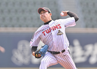 [포토] 손주영 ‘힘찬 투구’