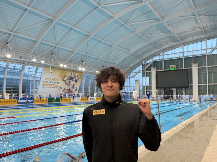 '수영 간판' 김우민, 자유형 800ｍ 우승... AG 대표선발전 2관왕