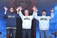 [포토]한화의 채은성-김경문 감독-문현빈