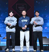 [포토]NC의 박민우-이호준 감독-김주원