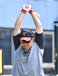 [포토]KT전 준비하는 LG 문보경