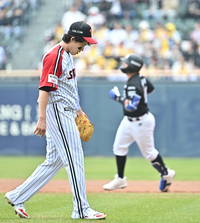 [포토]LG 임찬규, 불안한 출발