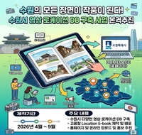 수원시, 영상 로케이션 DB구축 본격 추진