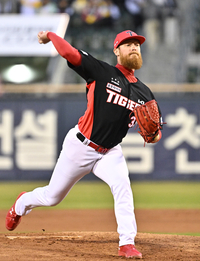 [포토]KIA 선발 올러의 역투