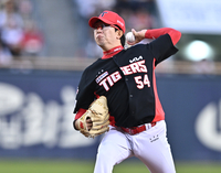 [포토] 역투하는 KIA 선발 양현종