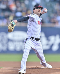 [포토] 웰스 ‘힘찬 투구’