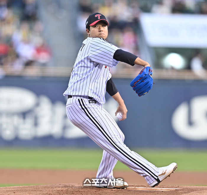 “승리보다 값진 4.1이닝”… LG 송승기, KIA전 ‘연패 브레이커’ 본능 부활… 개막 3연패 끊어낸 ‘구세주’ 역투